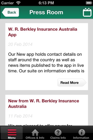 Berkley Insurance Australia screenshot 4