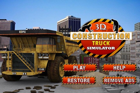 Construction Truck Simulator 3D- real construction simulation and parking adventure game screenshot 2