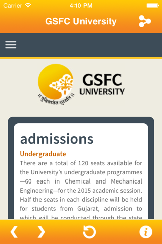 GSFC University screenshot 4
