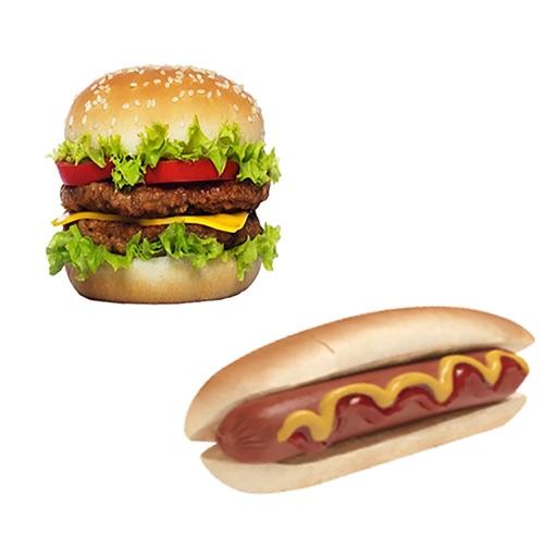 Hamburger or Hotdog Icon