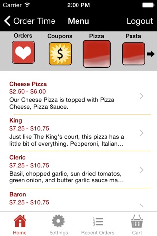 Pizza King Norman screenshot 3