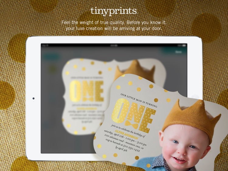Free Photo App - Create Photo Cards & Gifts at Tiny Prints screenshot-3