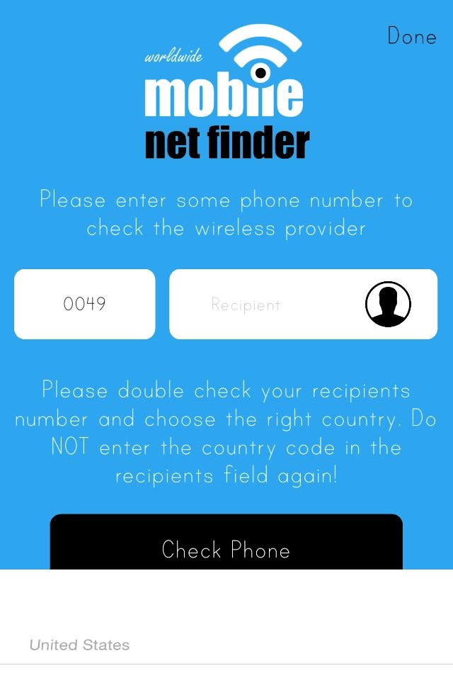 Mobile Phone Provider Check screenshot 2