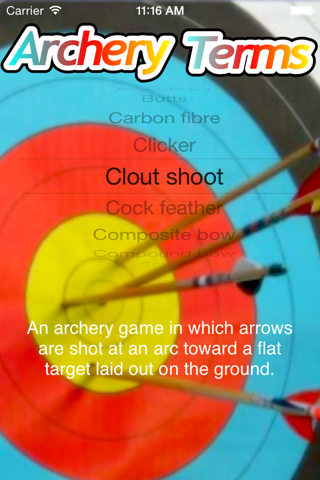 Archery Terms screenshot 2