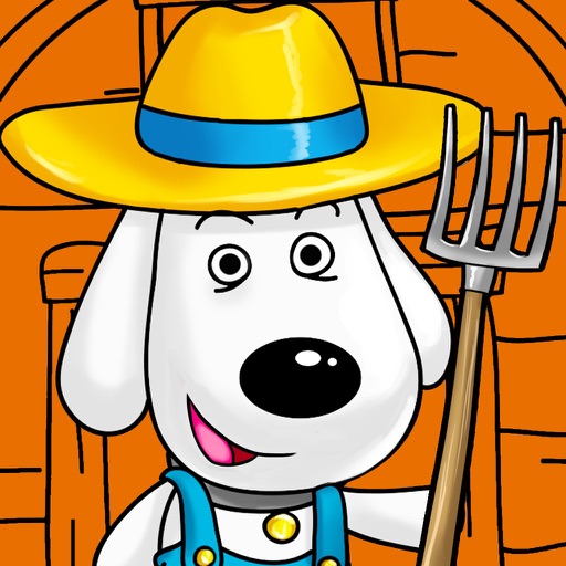 Old MacDonald Had a Farm Song & Lyrics by Bacciz, an educational nursery rhyme app for kindergartners, toddlers, and kids. iOS App