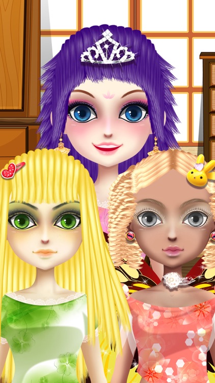 Princess Fairy Girls Rainbow Hair Salon By Girl Games Maker