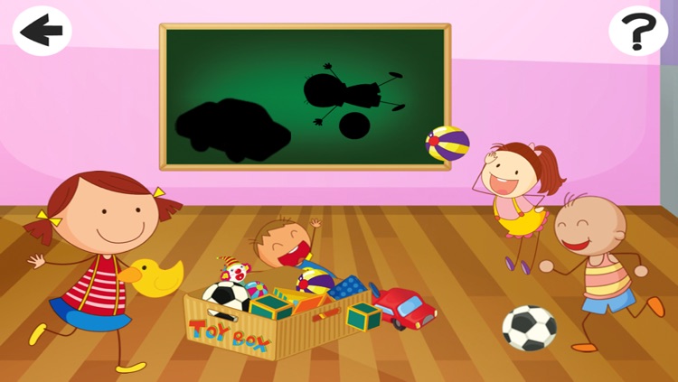 A Find the Shadow Game for Children: Learn and Play with School Children