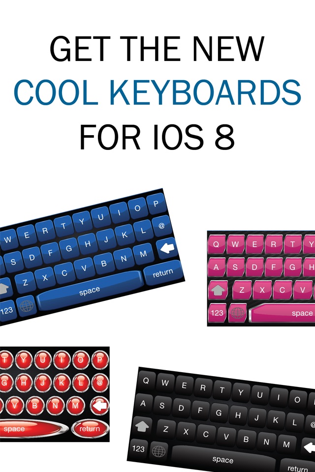 Cool Keyboards Free screenshot 2