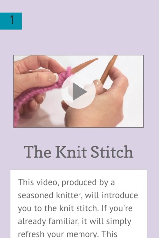 Mini Knitting and Crochet screenshot 4