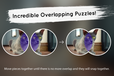 Venn Cats: Overlapping Jigsaw Puzzles screenshot 2