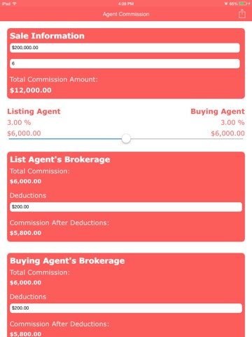 real estate agent commission calculator apprecs