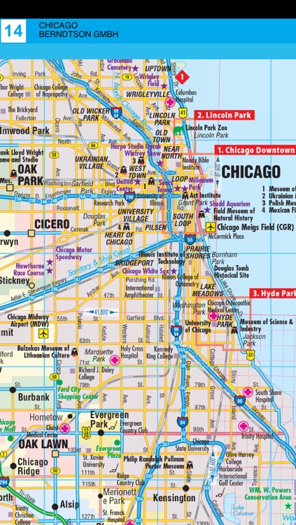 Chicago. City map screenshot-3