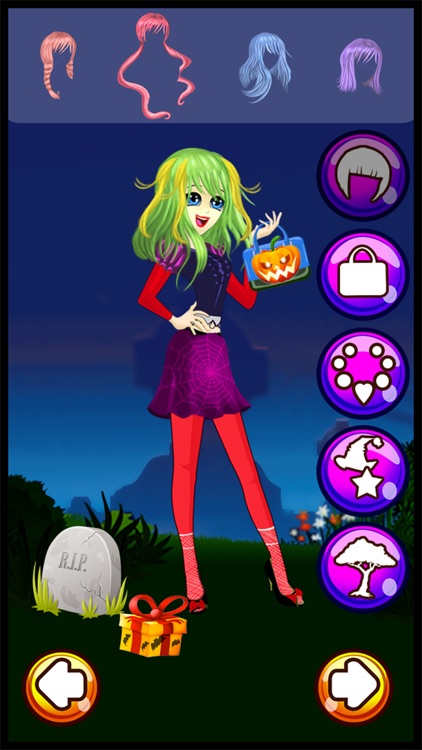 Anime Monster Princess Girl Dress up - A virtual world of hairstyles, dresses & shopping salon