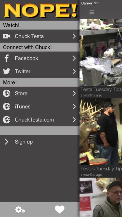 Chuck Testa App