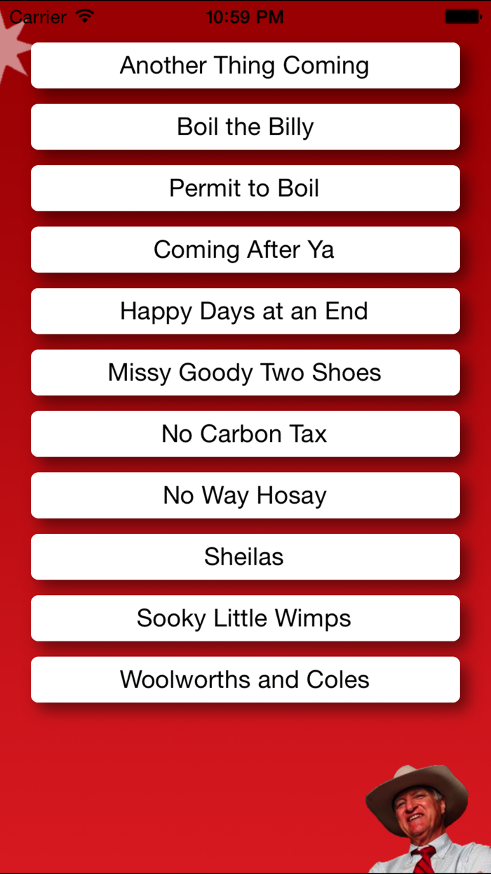 Bob Katter Soundboard