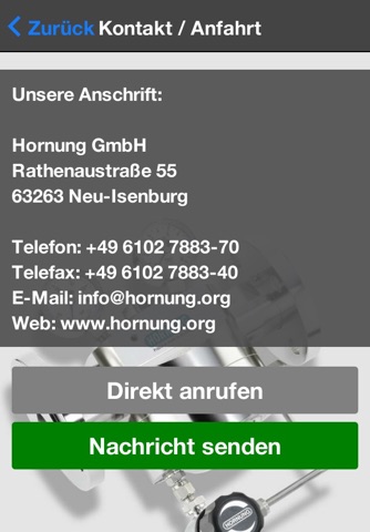 Hornung GmbH screenshot 2