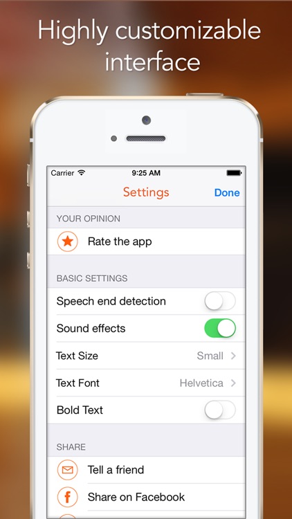 Speech Recogniser: Convert your voice to text with this dictation app. screenshot-4