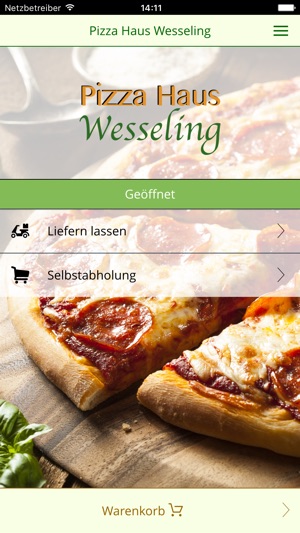 Pizza Haus Wesseling On The App Store