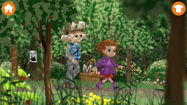 Promenons-nous dans les bois... et habillons le loup !