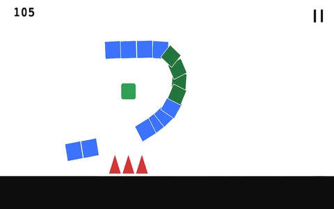 Impossible Geometry Jump - Simple Clean Indie Platformer screenshot 2
