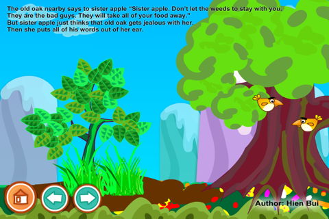 The arrogant apple story (Untold toddler story from Hien Bui) screenshot 4