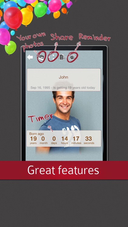 Birthday Reminder - Calendar and Countdown