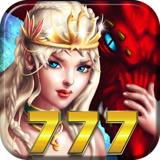 Slots Endless War of Dragons - Win Big with Thrones Casino Fire Slot Machine iOS App