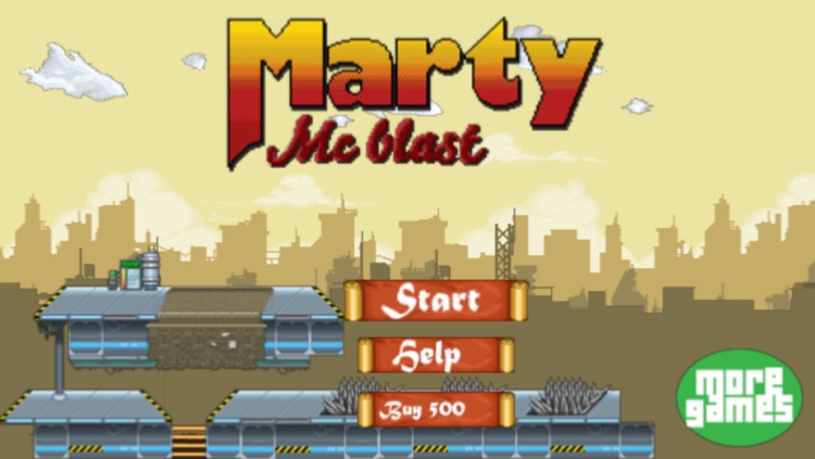 Marty McBlast - Platformer Game with Upgradable Guns screenshot-3