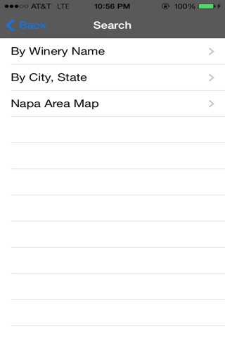 Napa Valley Winery Finder screenshot 2