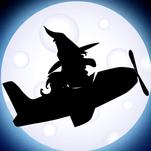 Boom Blast Witch Attack - fantasy aeroplane shooting game