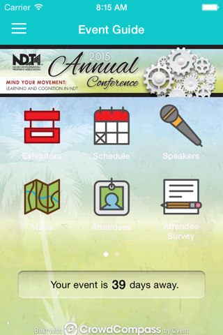 NDTA 2015 Annual Conference screenshot 3