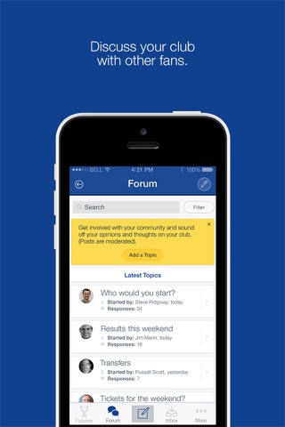 Fan App for Rochdale AFC screenshot 2