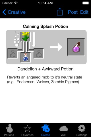 Potions for Minecraft screenshot 3