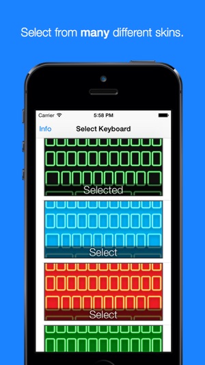 Neon Colored Keyboard(圖2)-速報App