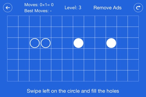 Swipe it baby - Fill the holes puzzle screenshot 2