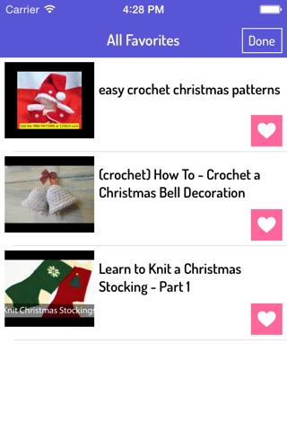 Christmas Crochet & Knitting Ideas screenshot 3