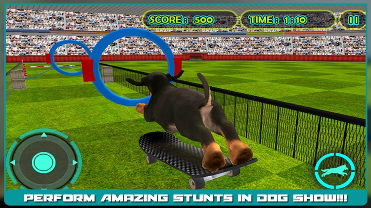 Dog Show Simulator 3D: Train puppies & perform amazing stunts screenshot-3