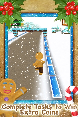3D Gingerbread Dash - Run or Be Eaten Alive! Game PRO screenshot 4