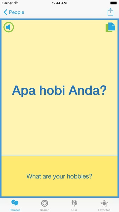 Indonesian Phrasebook - Travel in Indonesia with ease iPhone Indonesian Phrasebook - Travel in Indonesia with ease iPhone