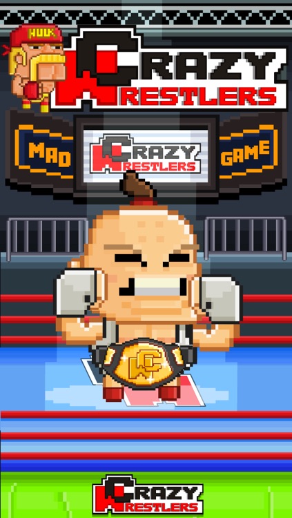 Crazy Wrestlers Game - Free 8-bit Pixel Retro Fight-ing Games