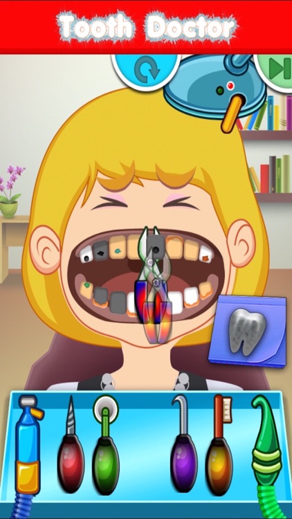 Tooth Doctor - Crazy Dentist Office