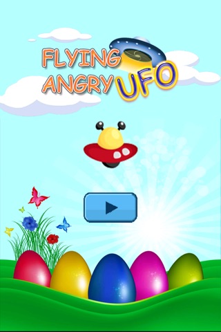 Flying Angry UFO - a fun free games for boys & girls nono goat screenshot 3
