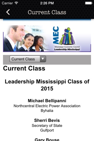 Leadership Mississippi screenshot 3