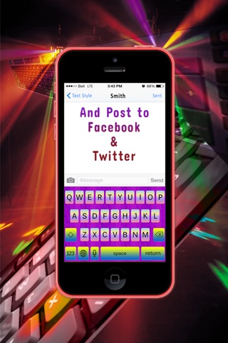 Crazy Cool Color Keyboards screenshot 2