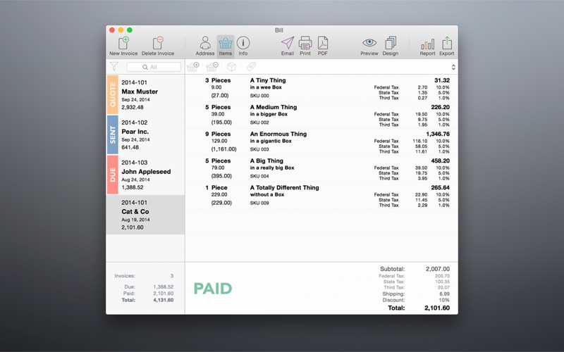 Bill free - Invoicing made painless and fun thumbnail 1