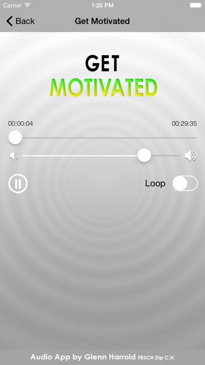 Get Motivated - Positive Motivation Hypnotherapy by Glenn Harrold