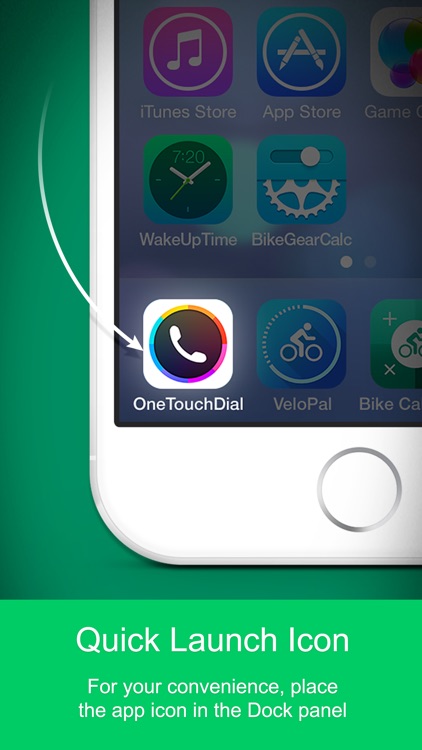 One Touch Dial - T9 speed dial call your favorite contacts and quick photo dialer app launcher for social networks. screenshot-4