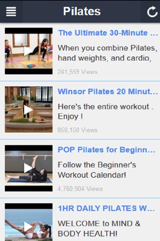 Pilates Workout - Beginner Pilates and Core Stabililty Exercises screenshot 4