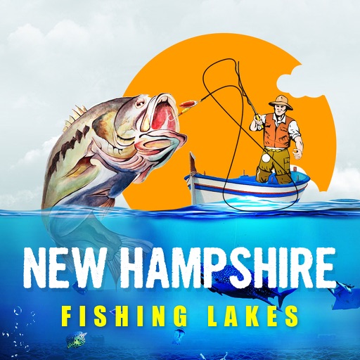 New Hampshire Fishing Lakes icon