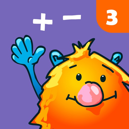 Mathlingz Addition and Subtraction 3 - Fun Educational Math App for Kids, Easy Mathematics icon